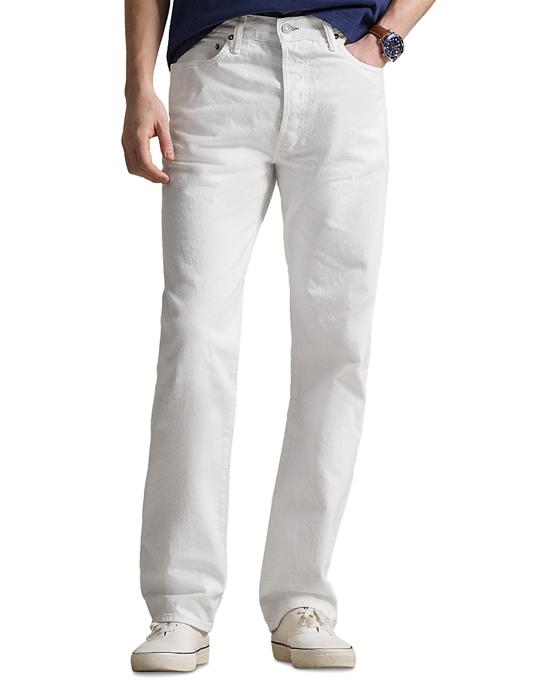 Heritage Straight Jeans in White