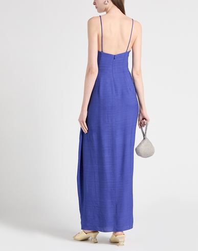 Emporio Armani Woman Maxi dress Blue Size 14 Viscose