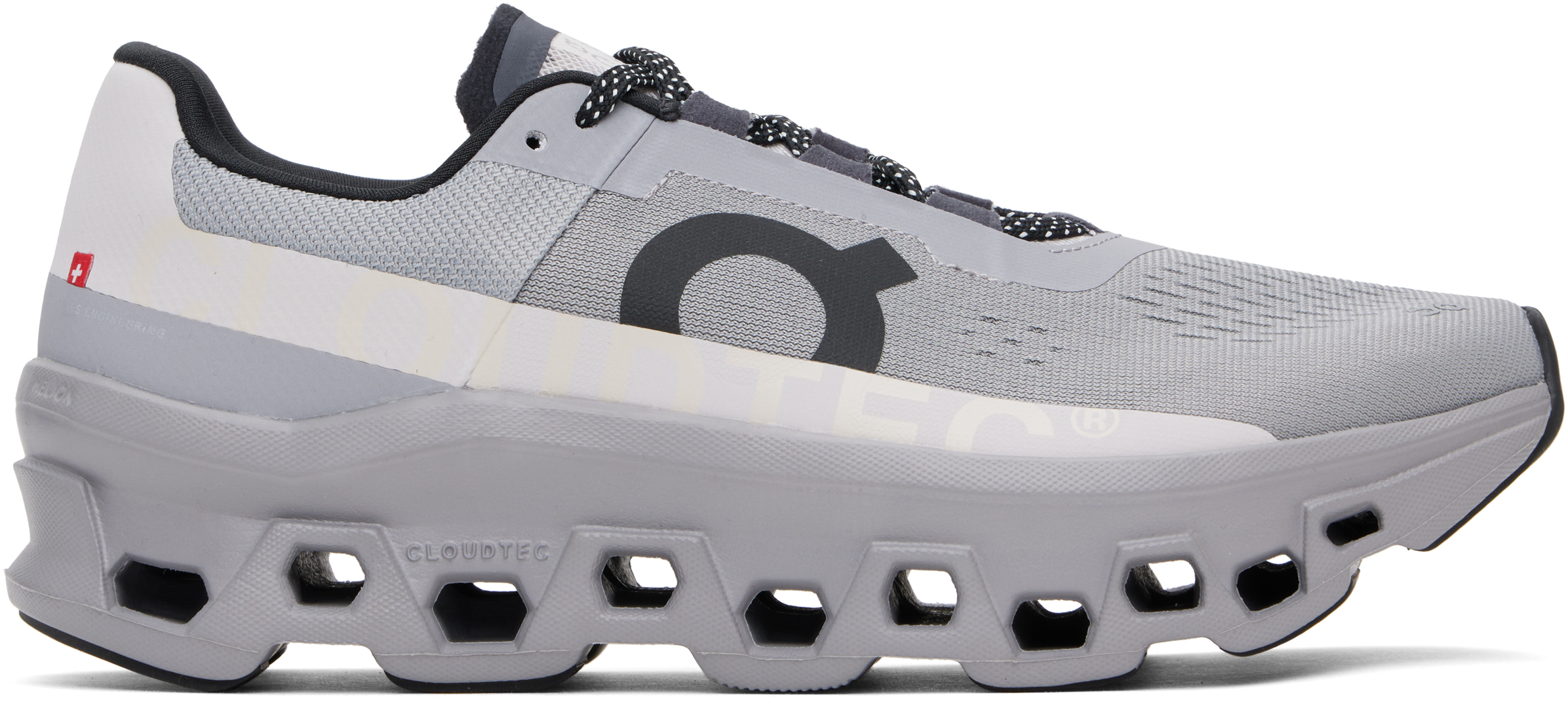 On Gray Cloudmonster Sneakers