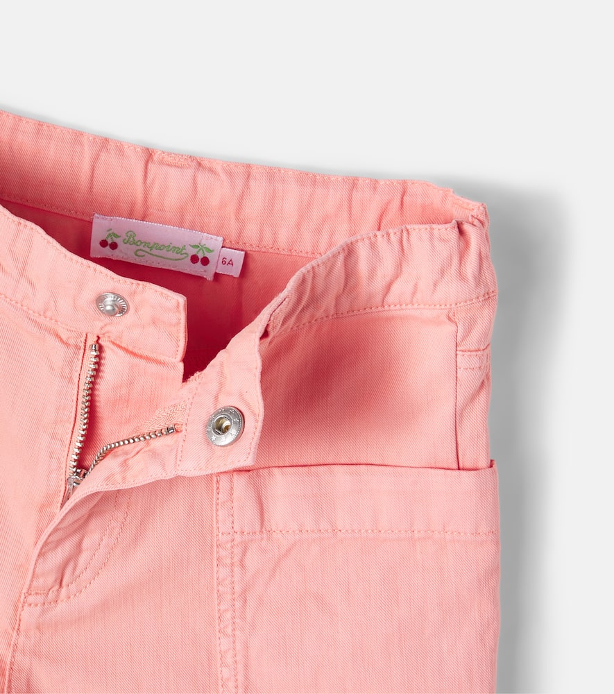 Looping cotton pants