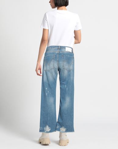 Woman Jeans Blue Size 28 Cotton