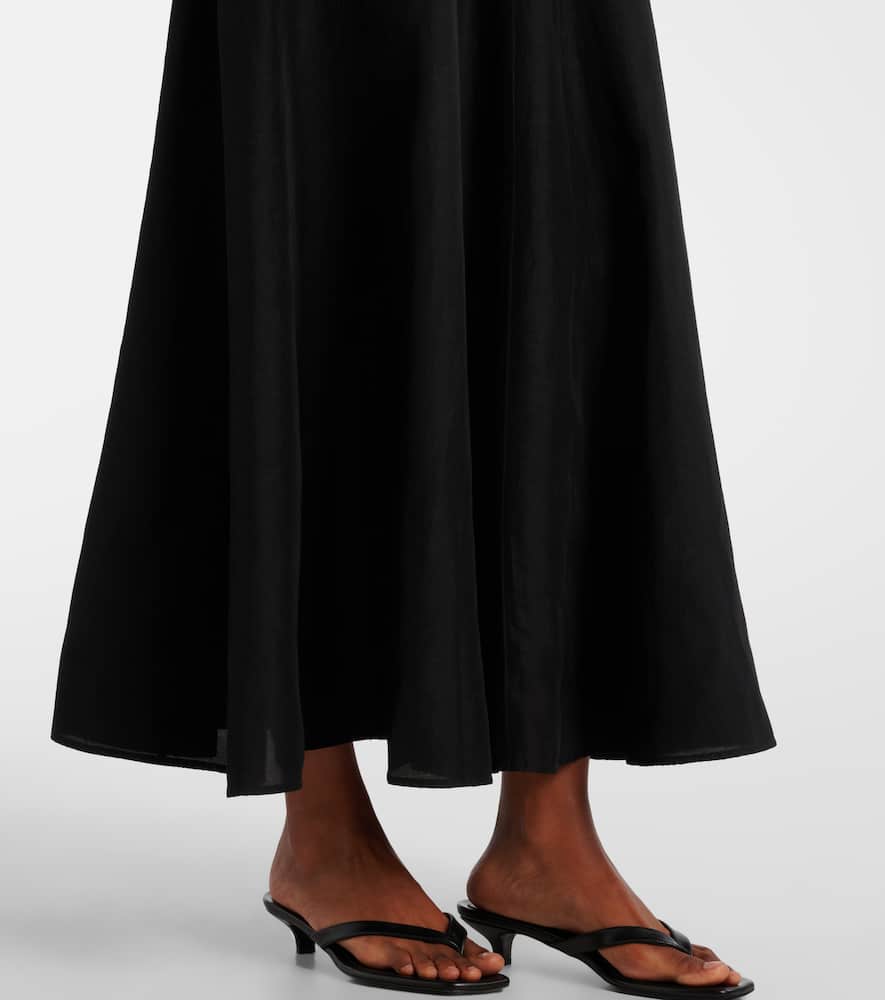 Jersey maxi dress
