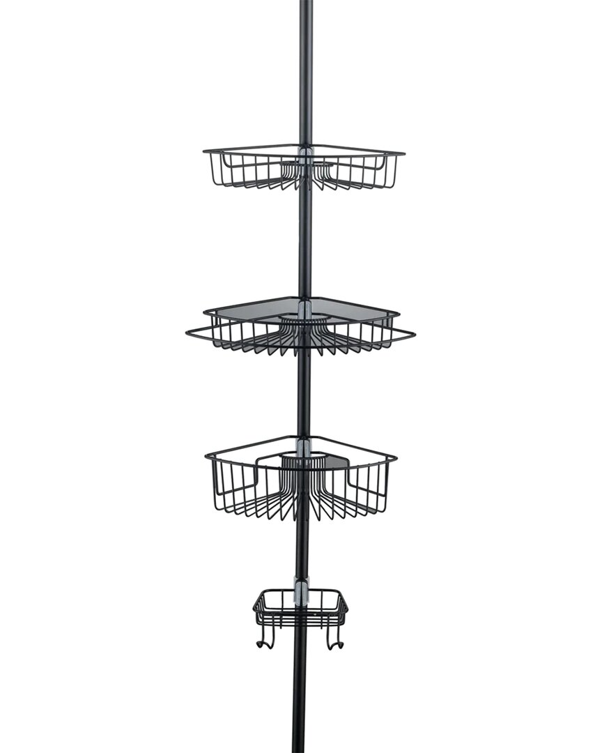 4-Tier Rustproof Shower Caddy Corner Organizer