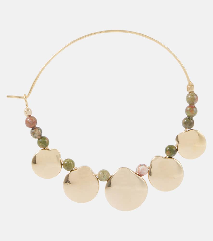 Isabel Marant Adriel beaded hoop earrings