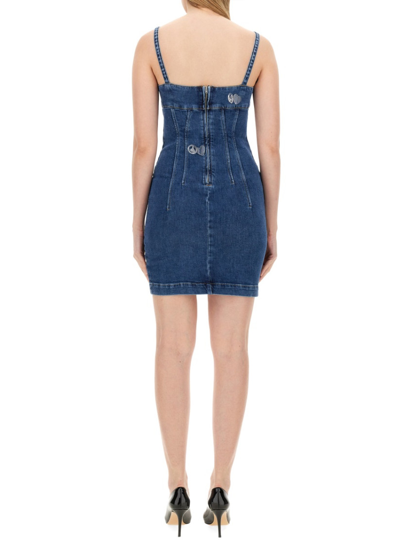 Moschino - button detailing fitted silhouette front slit