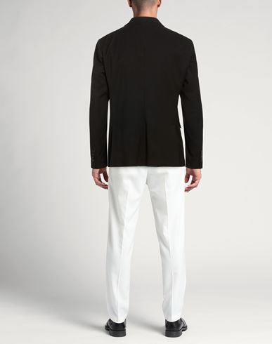 Man Blazer Black Size 44 Polyester, Viscose, Elastane