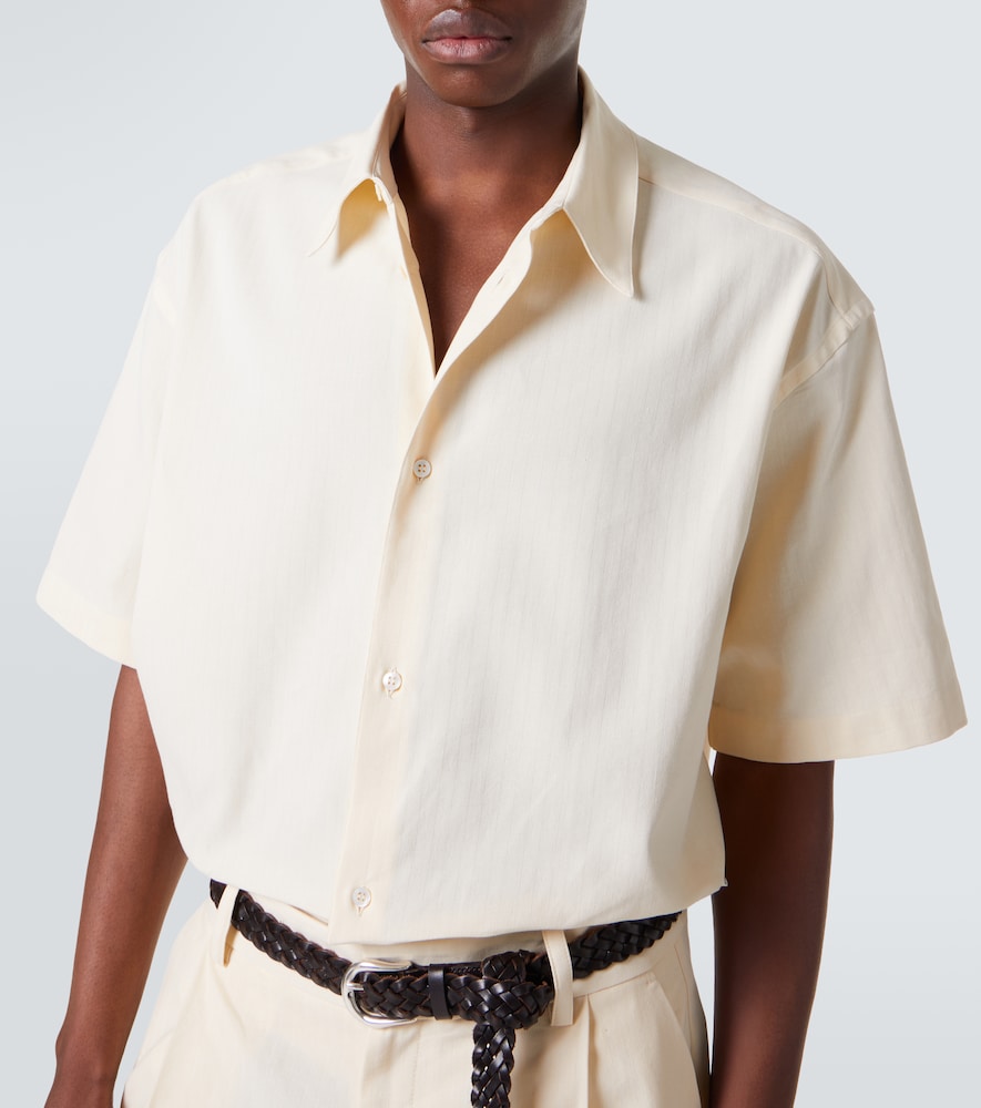 Sanko cotton and linen shirt