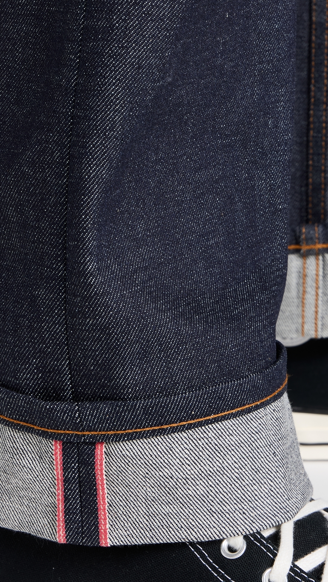 True Guy Dirty Fade Selvedge Jeans Indigo/White
