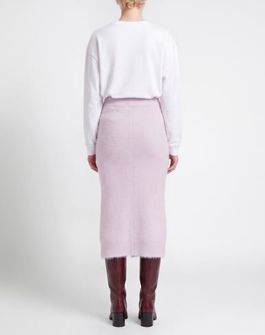 Woman Midi skirt Lilac Size ONESIZE Alpaca wool, Polyamide, Virgin Wool, Elastane
