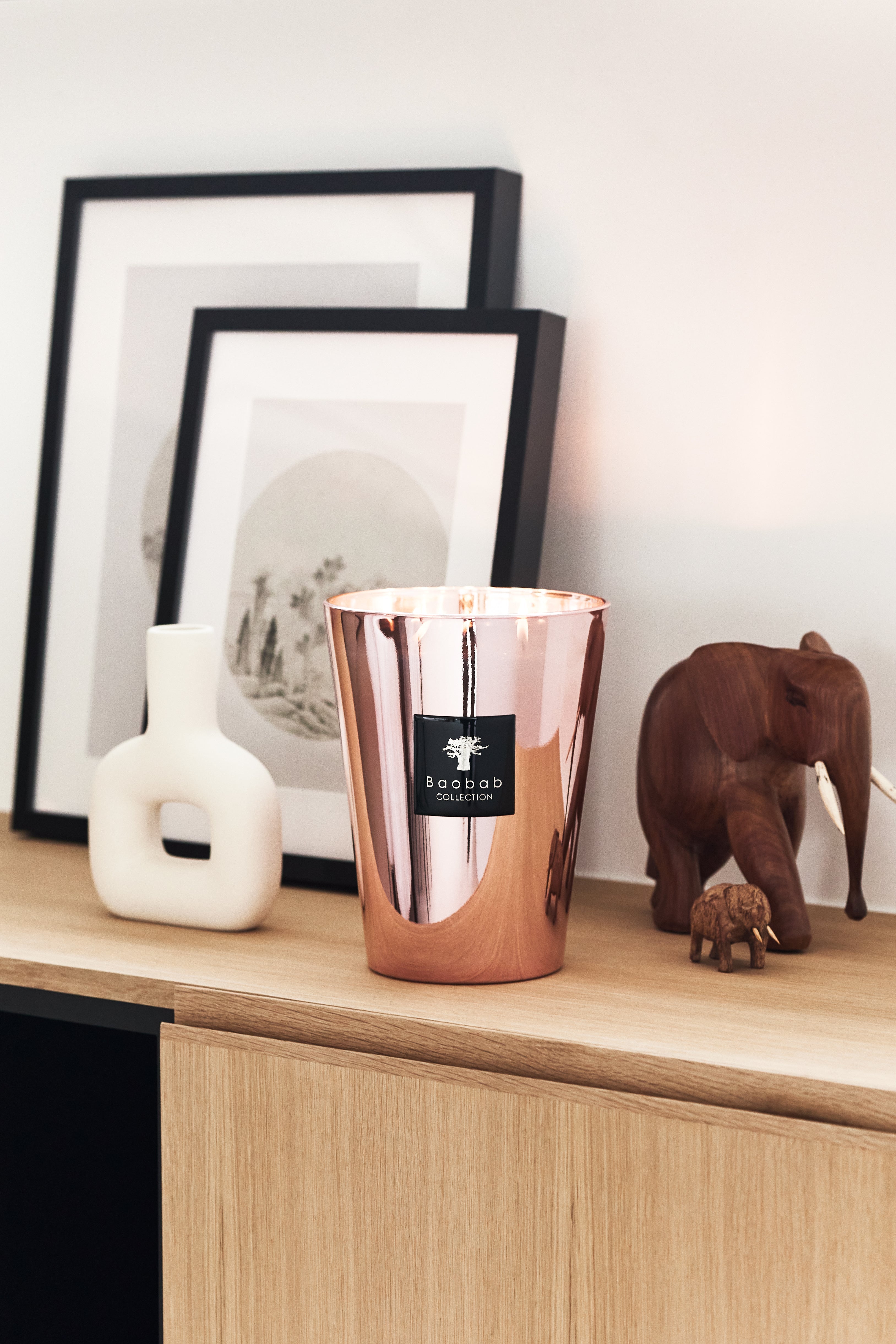 Scented Candle Les Exclusives Roseum GRANDE