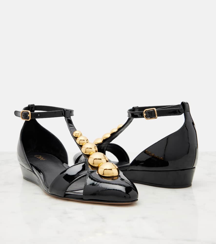 Chloé Patent leather sandals