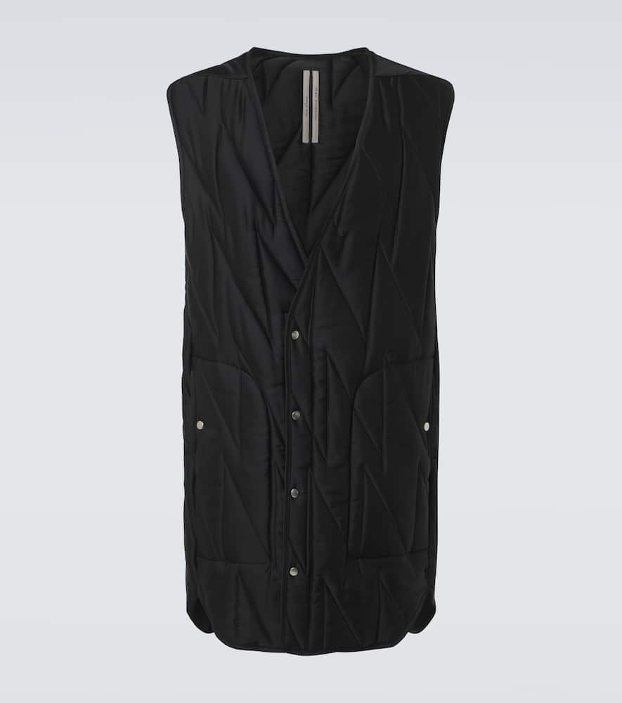 Quilted puffer vest