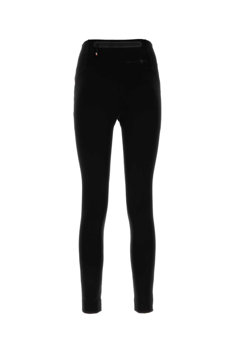 Black Jersey Leggings