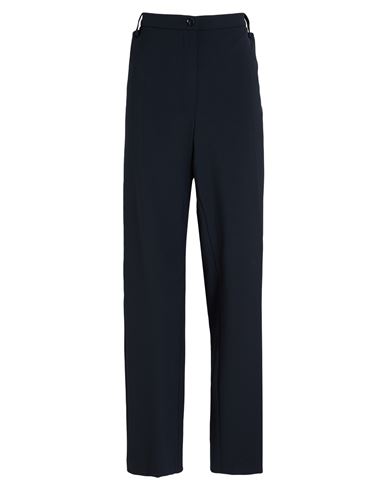 Woman Pants Navy Size 20 Polyester, Virgin Wool, Elastane