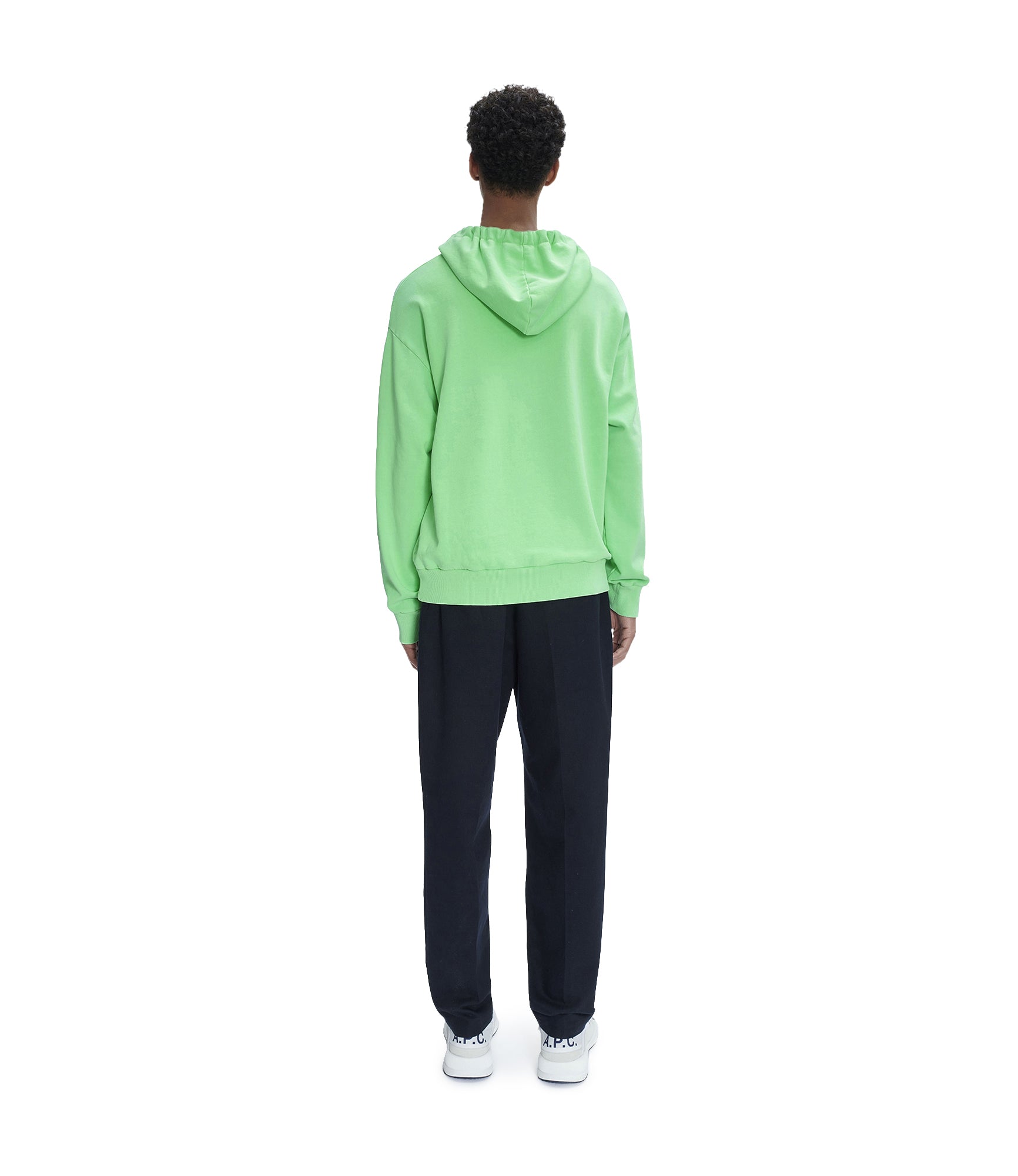 Larry Fluo hoodie FAM - Fluorescent pink