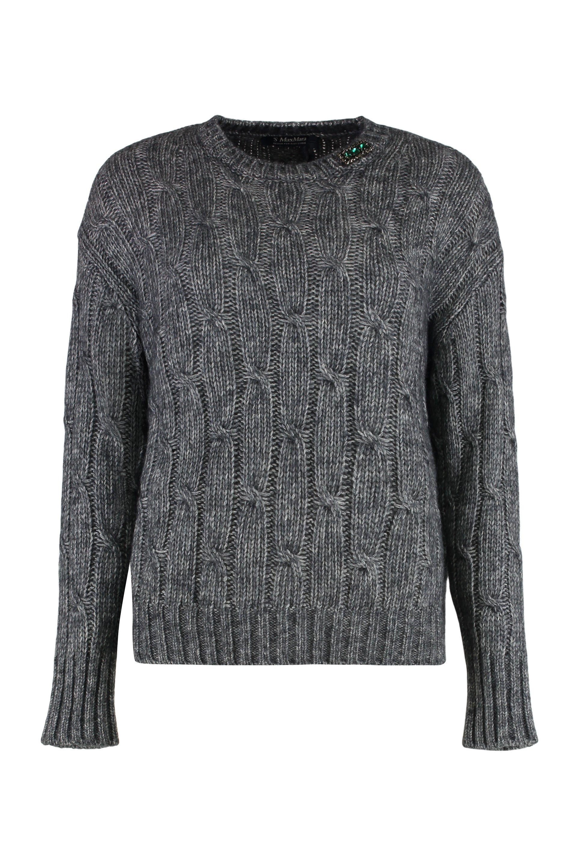 S MAX MARA Cabaret Cable-knit Sweater