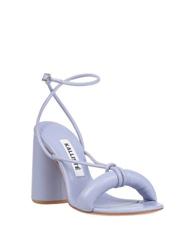 Kallistè Woman Sandals Lilac Size 7 Leather