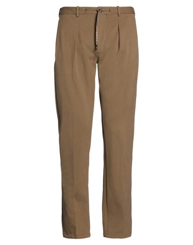 Man Pants Khaki Size 32 Cotton, Elastane