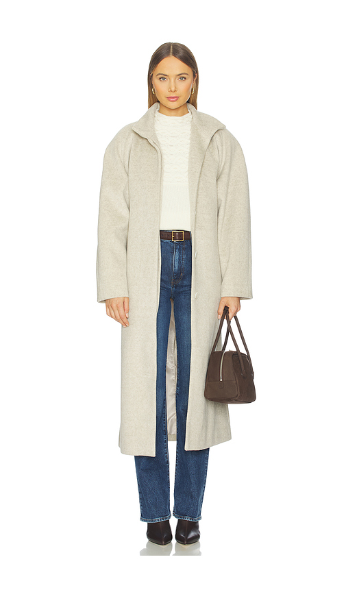 LAMARQUE Sunniva Coat in Heather Beige. XS also in L