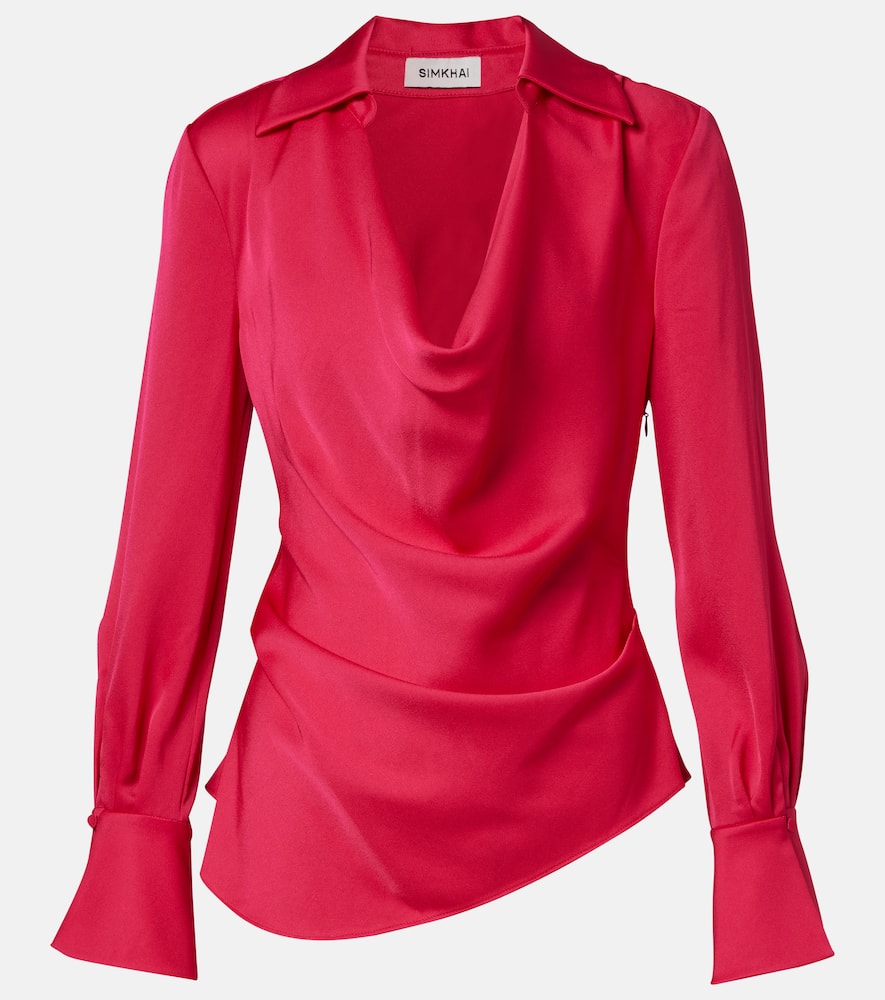 Symone satin top