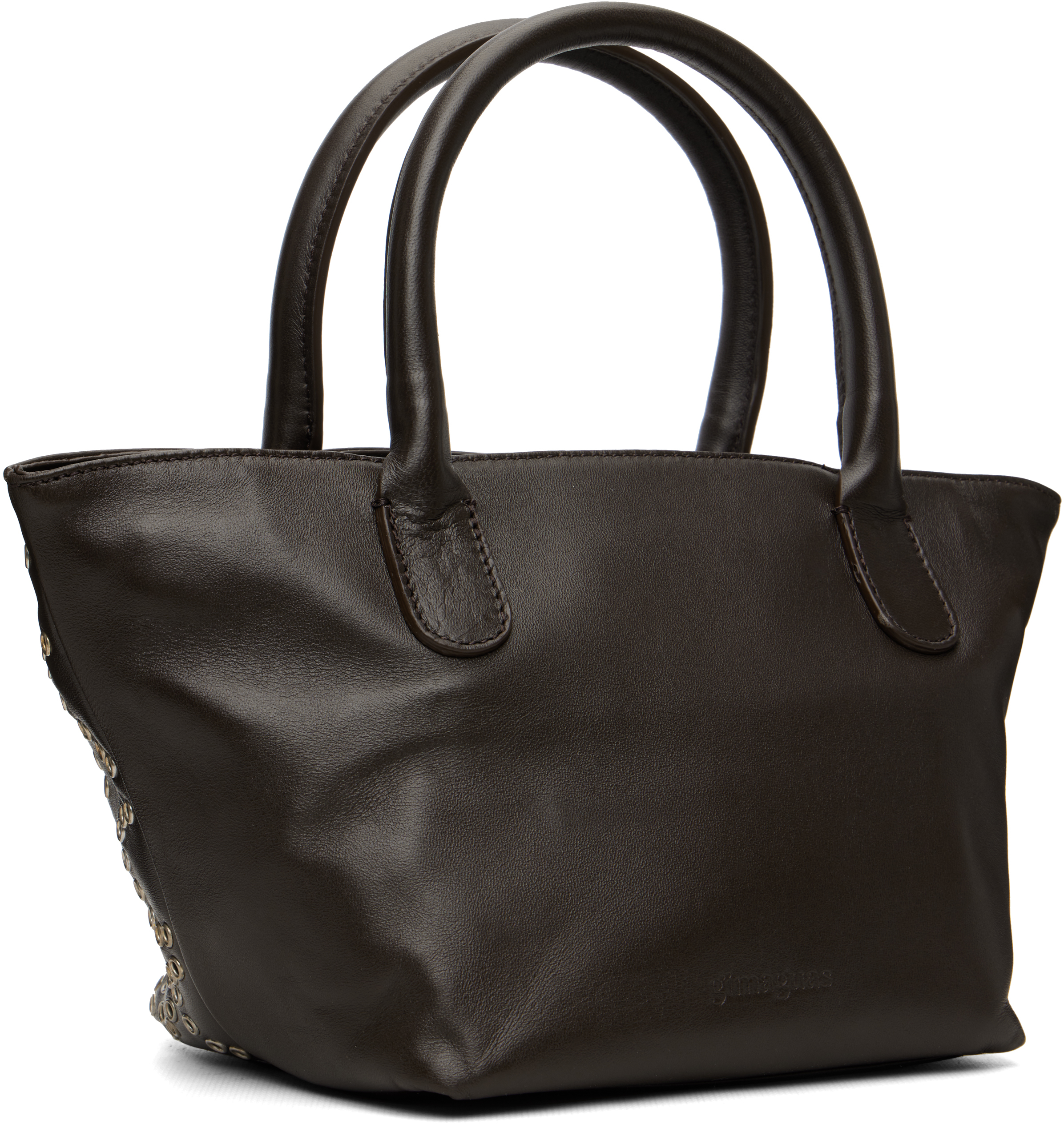Brown Mini Capazo Bag