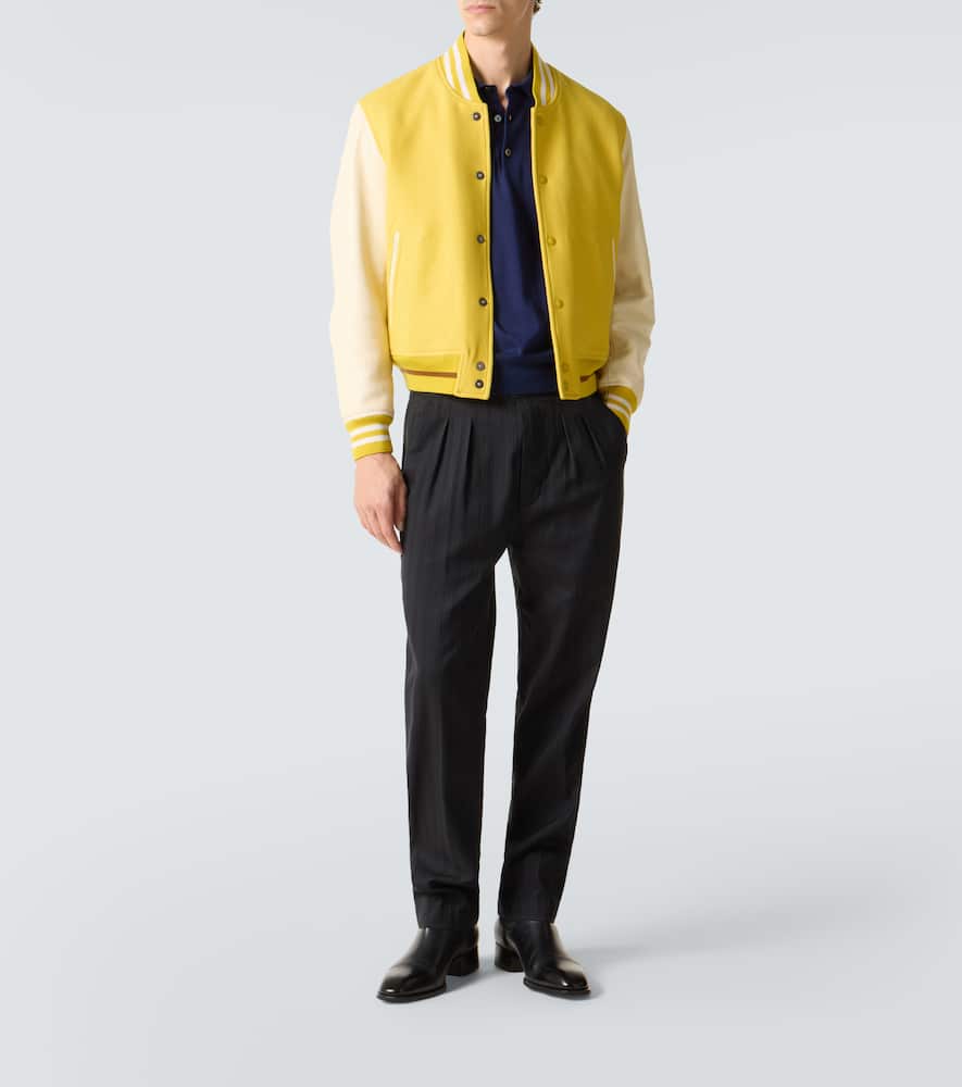 Cotton polo sweater