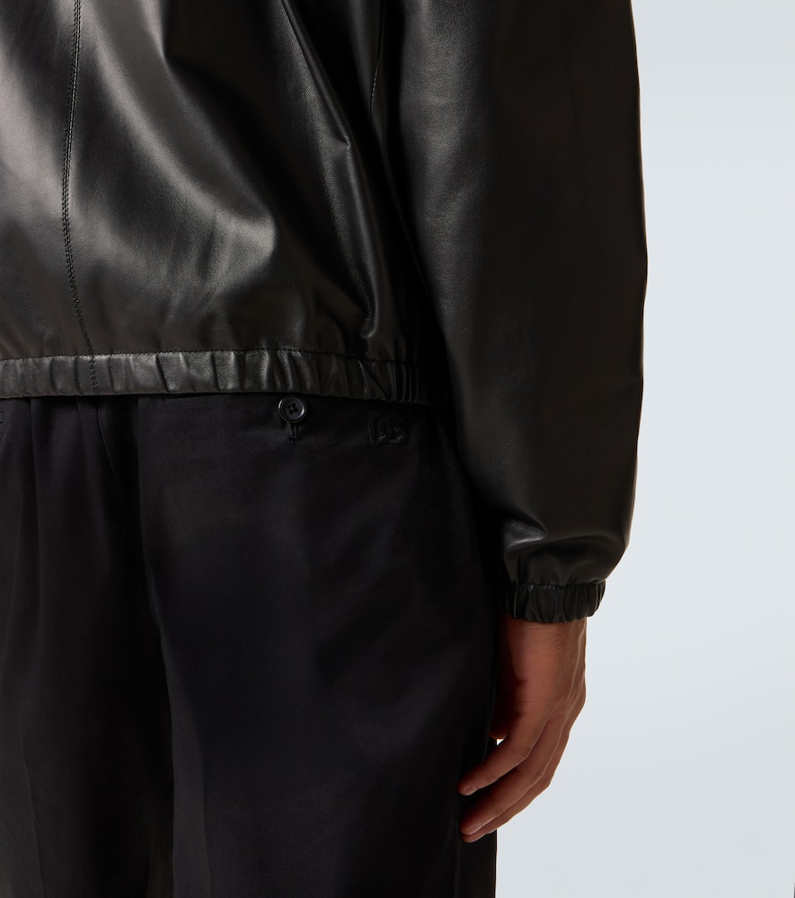 Leather jacket