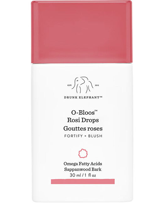 Drunk Elephant O-Bloos Rosi Illuminating Drops — Face seru
