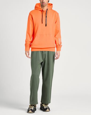 Man Sweatshirt Orange Size M Organic cotton