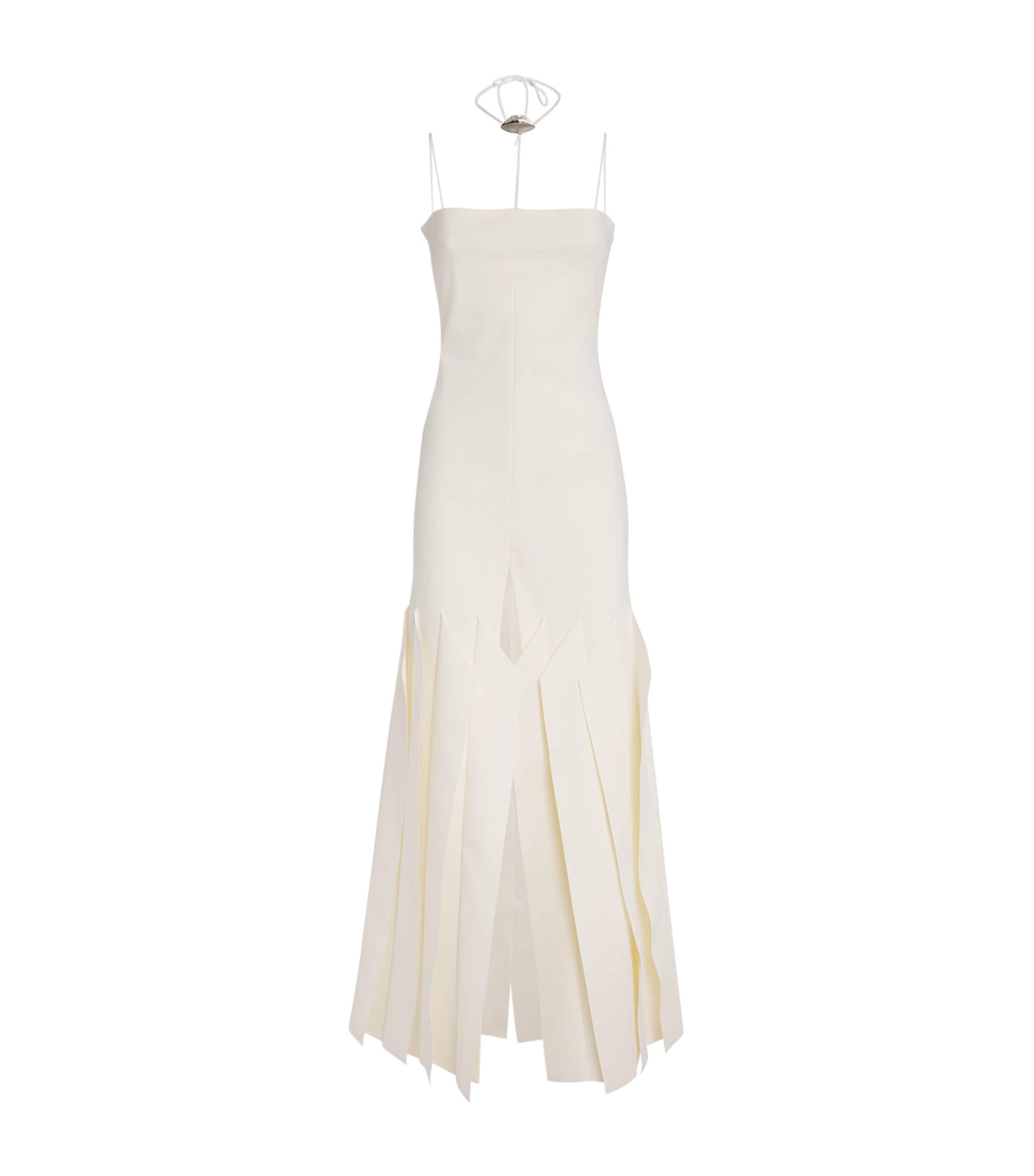 A.W.A.K.E. Mode Lip Choker Maxi Dress