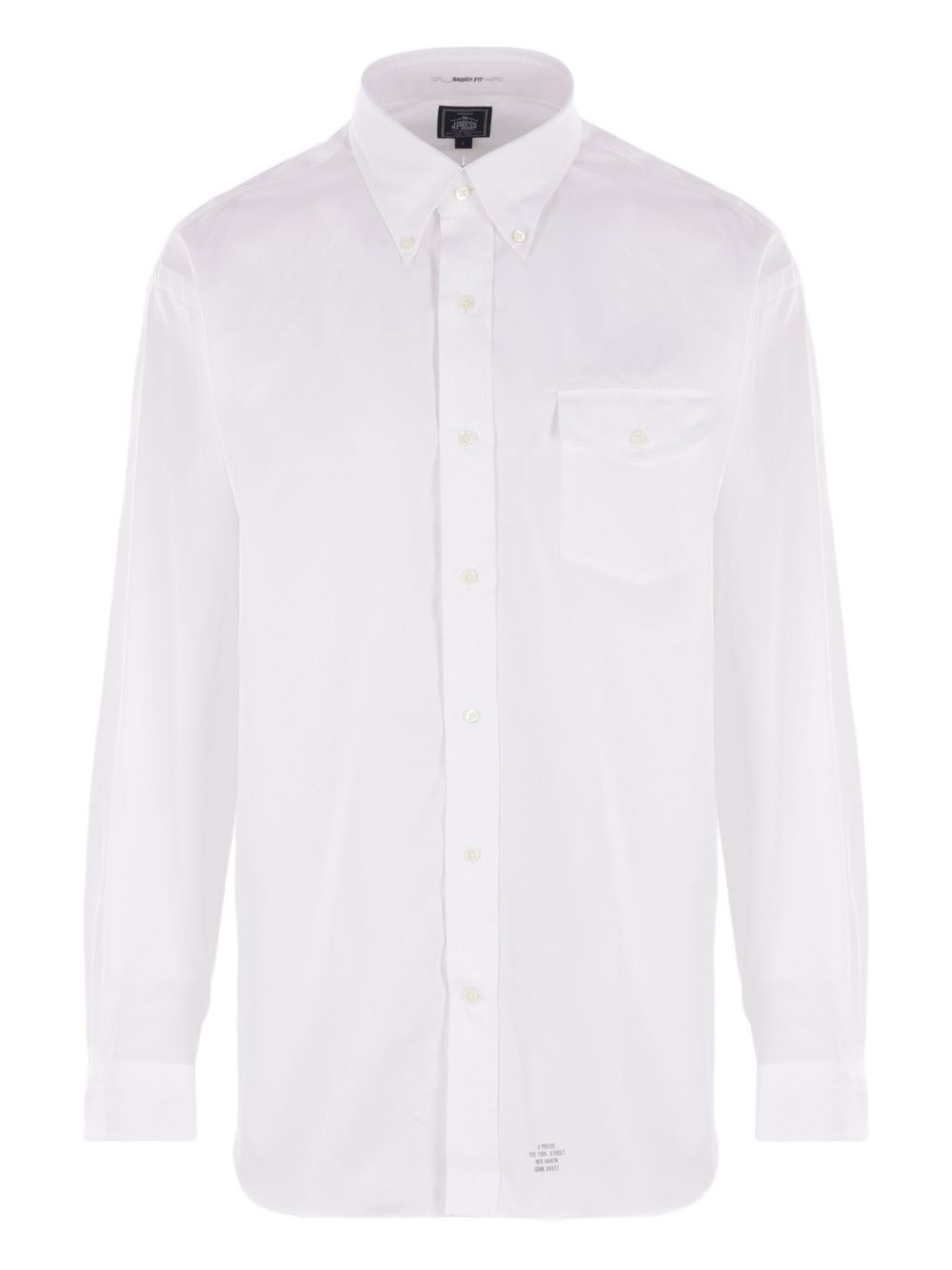 J.PRESS cotton shirt - White