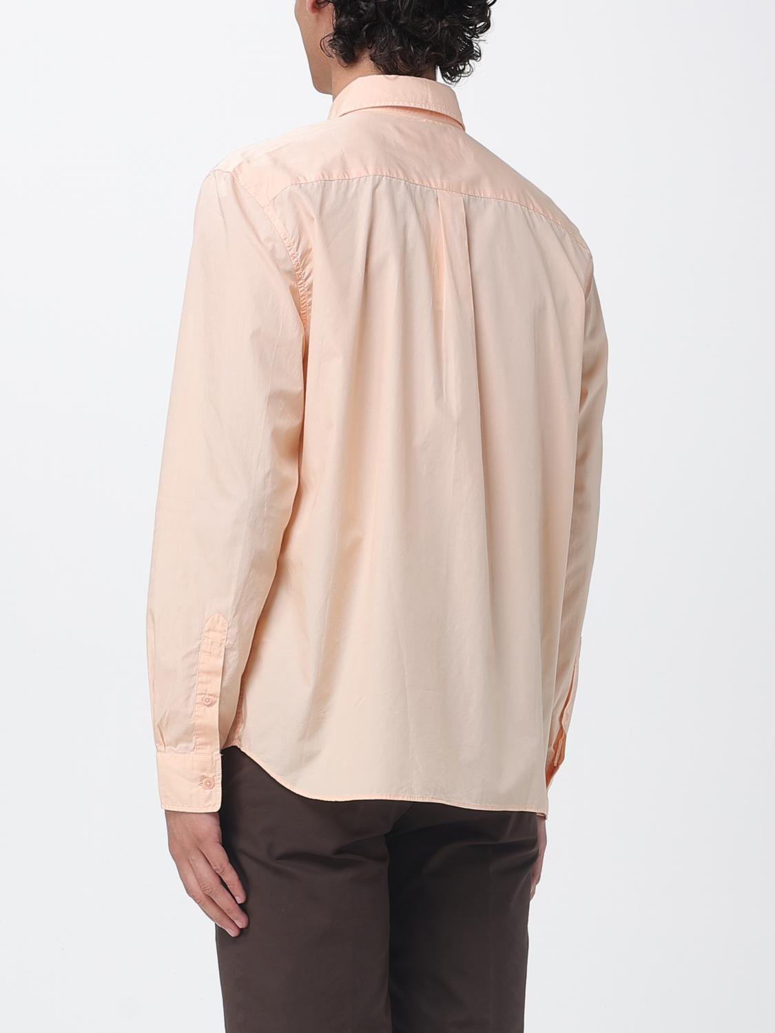 Shirt Men color Gnawed Blue