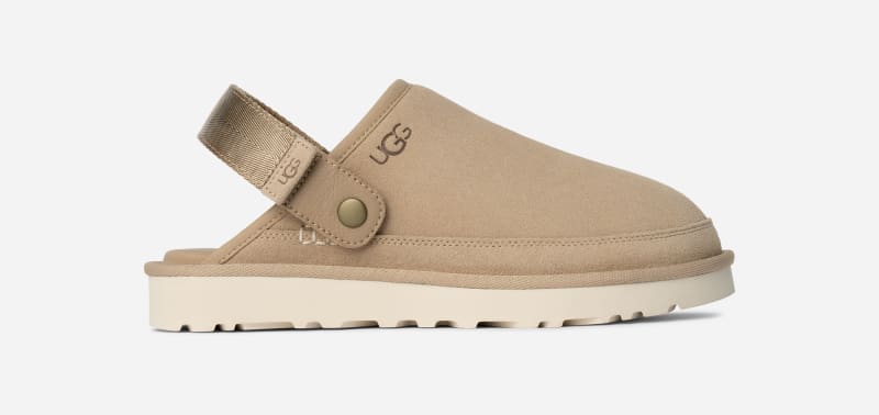 ® Men's Goldencoast Clog II Suede Shoes in Sand