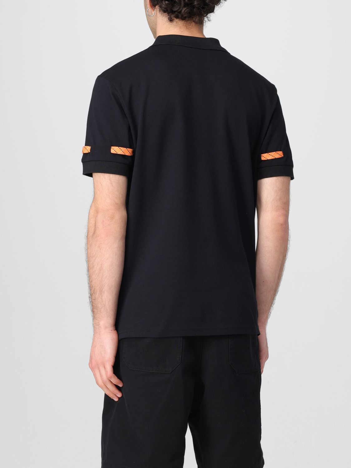 Polo Shirt MOSCHINO COUTURE Men color Black