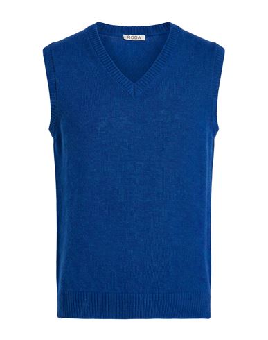 Man Sweater Blue Size L Wool