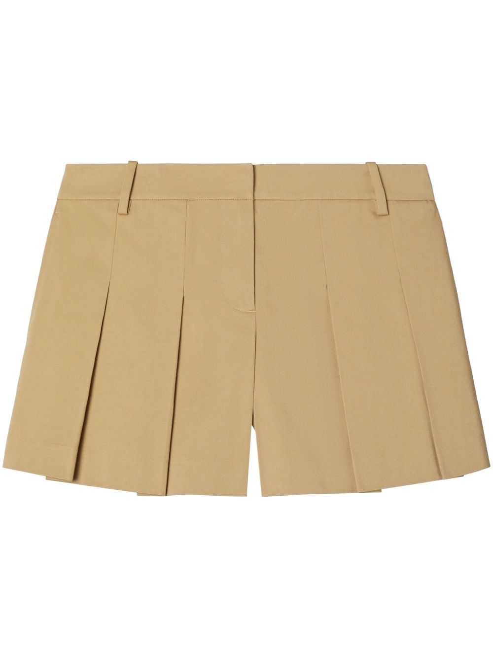 Pleated shorts - Neutrals