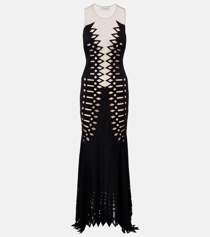 Mesh gown