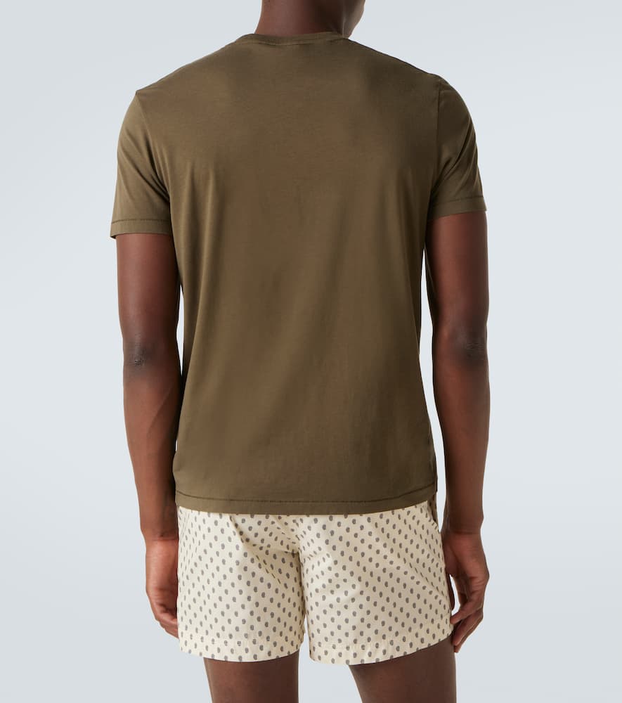Cotton and silk T-shirt