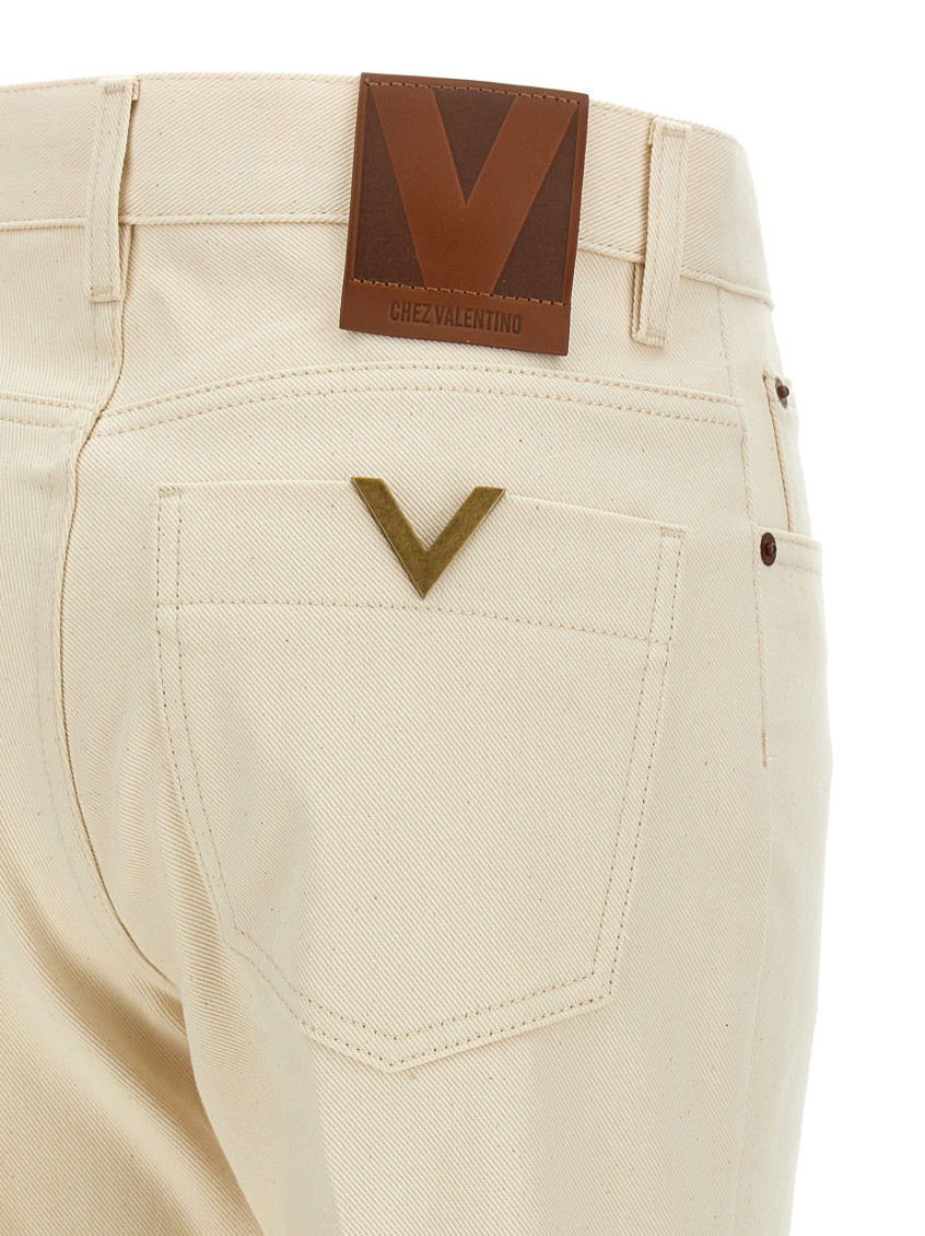 Beige VGold Jeans