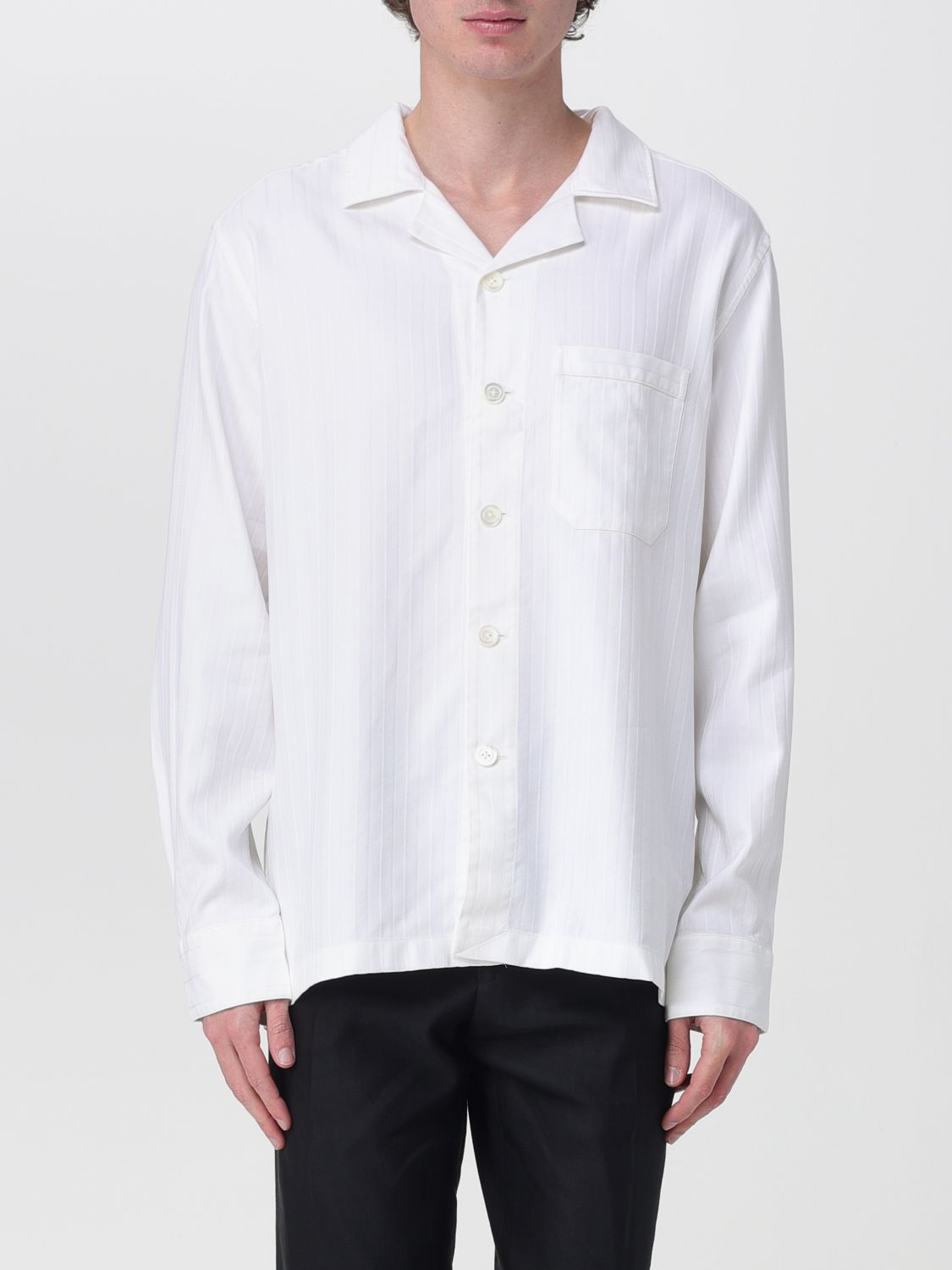 Shirt Men color Beige