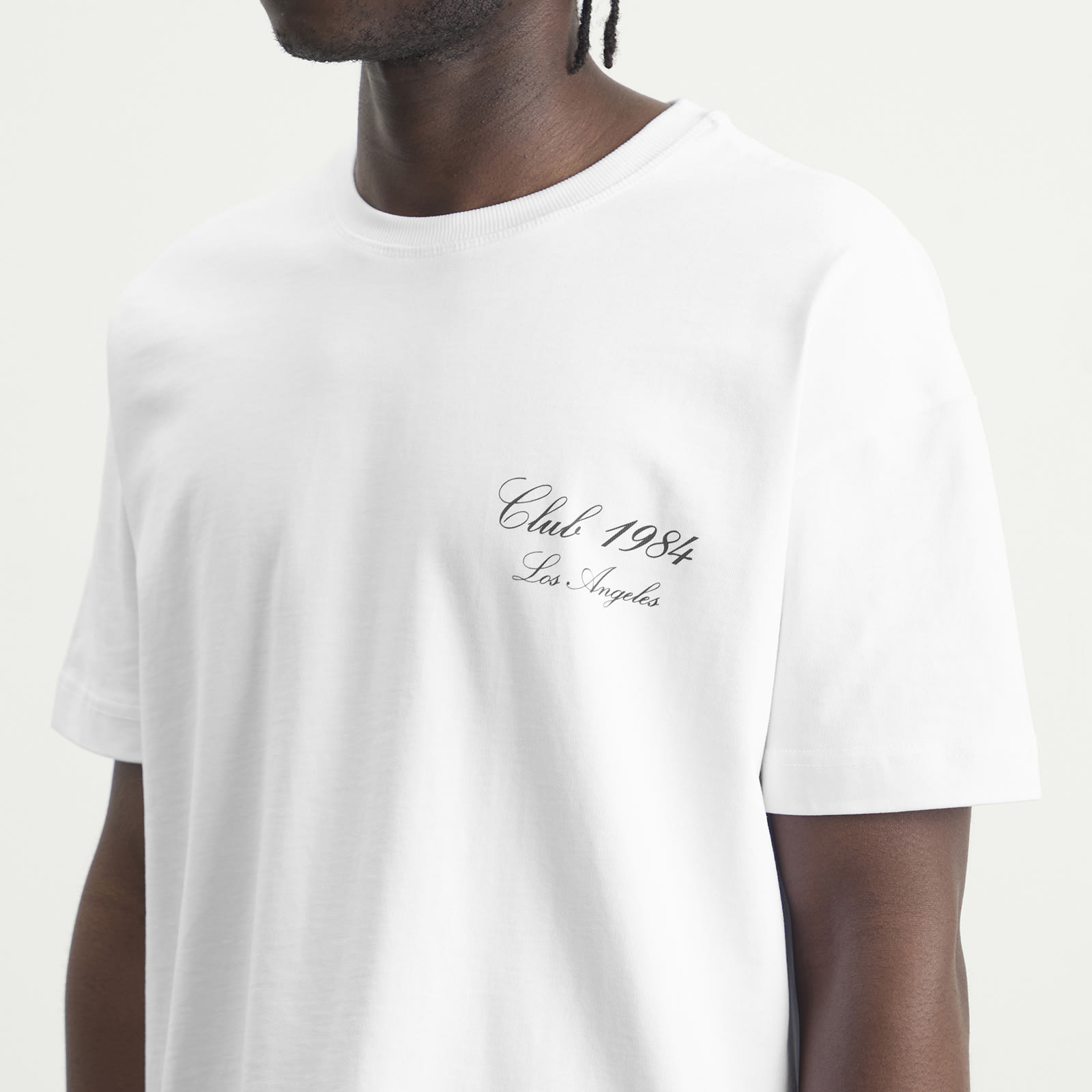 Men's The Line T-Shirt in White