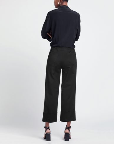 Woman Pants Black Size 12 Cotton