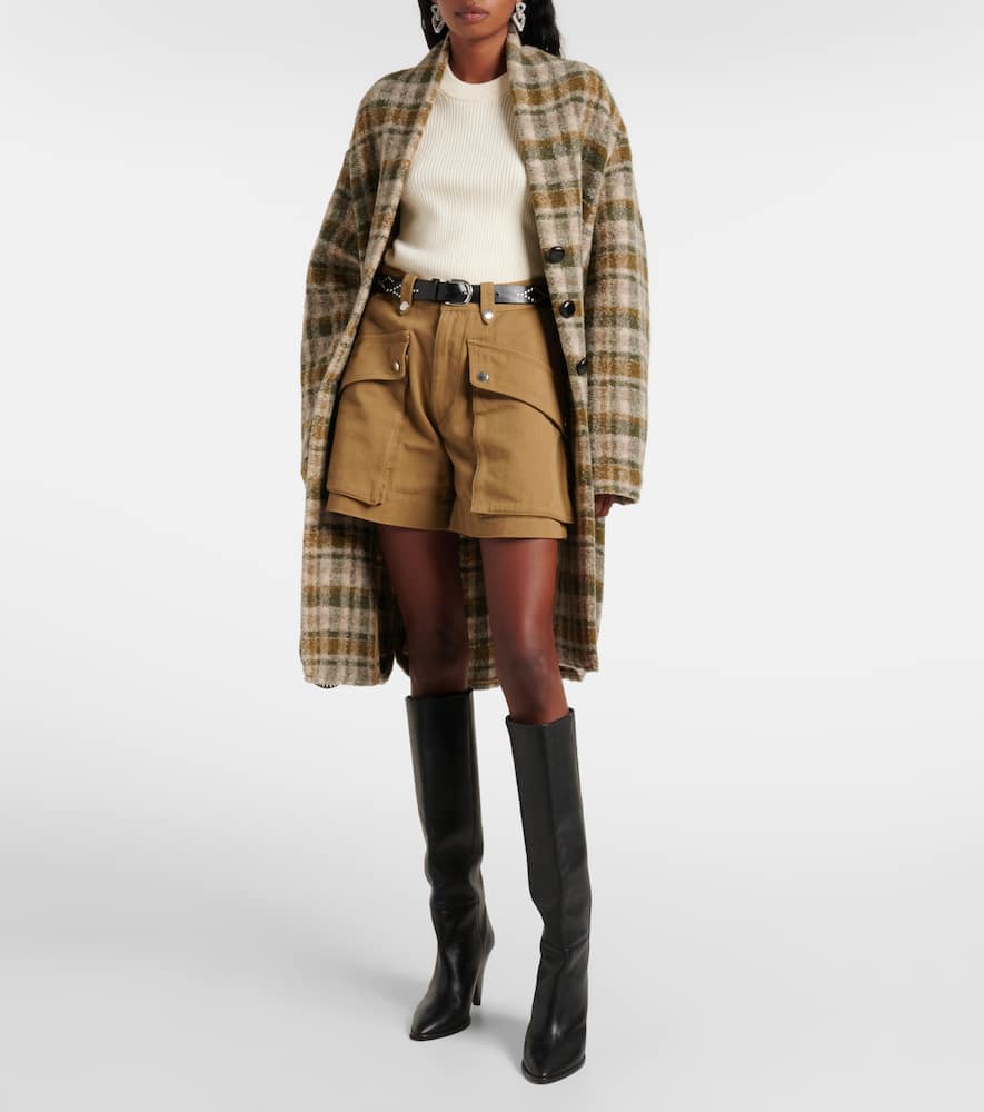 Gabyne ribbed-knit wool-blend sweater
