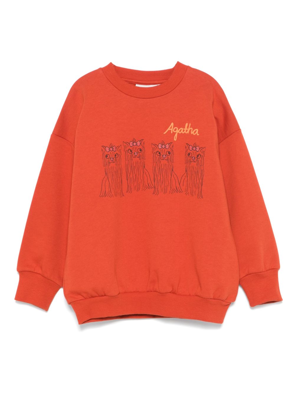 Agatha Dogs sweater - Red