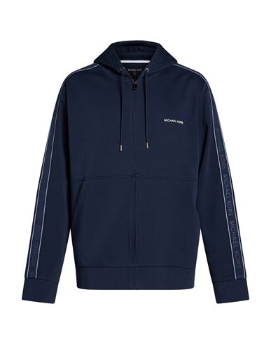 Man Sweatshirt Navy Size S Cotton, Organic cotton, Recycled polyester