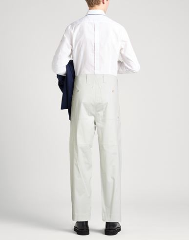 Man Pants Ivory Size 28 Cotton, Elastane