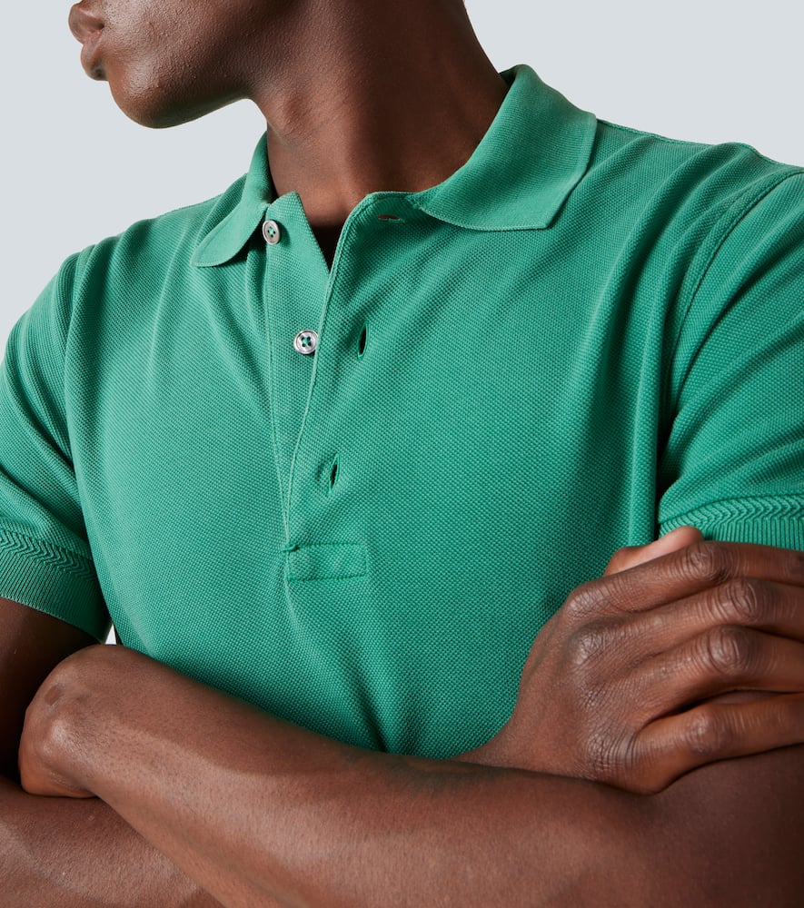 Piqué polo shirt
