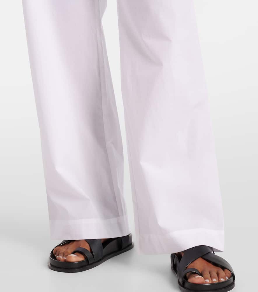 Rosa cotton straight pants