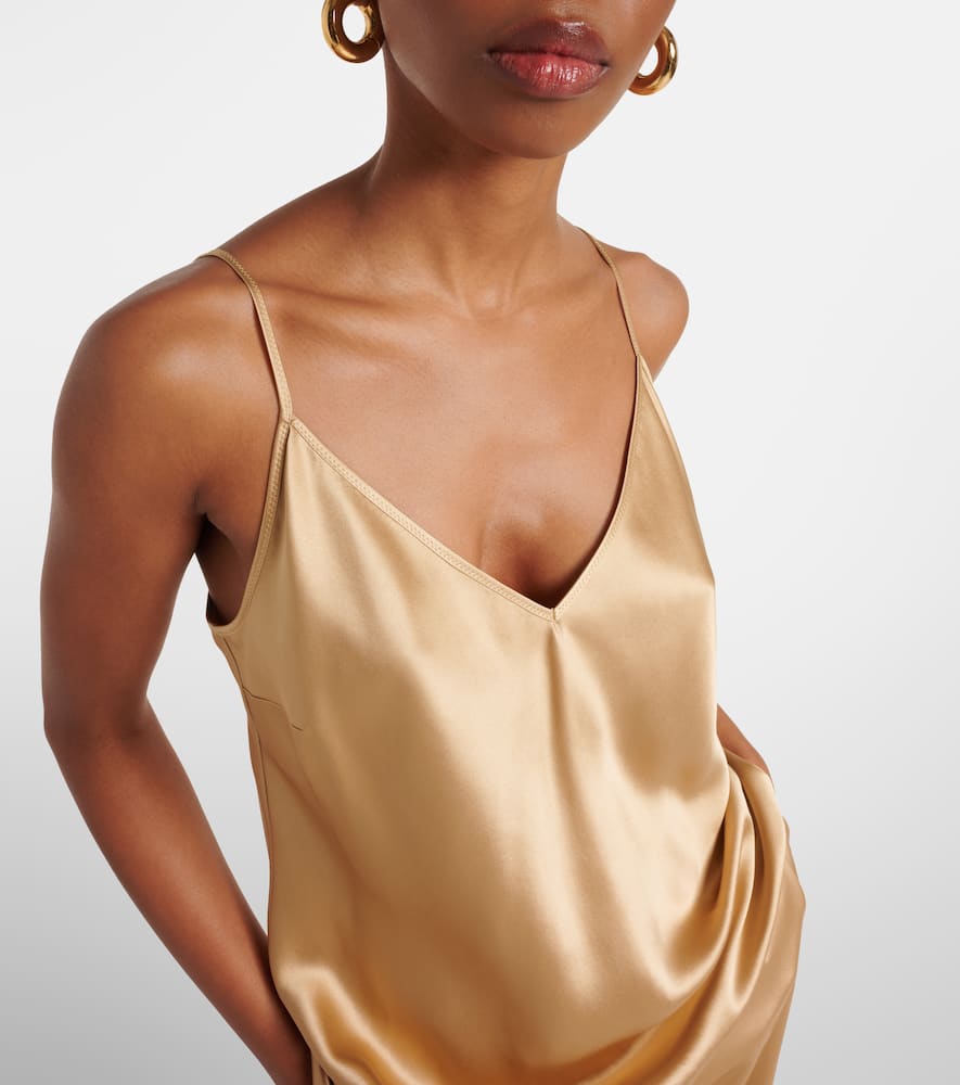 Clea silk satin camisole