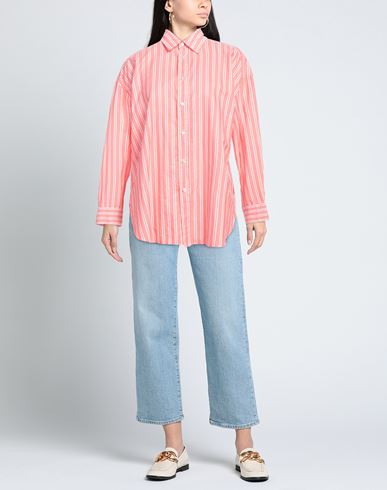 Finamore 1925 Woman Shirt Salmon pink Size 6 Cotton